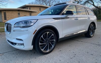 2022 Lincoln Aviator RWD Leather panoramic sunroof